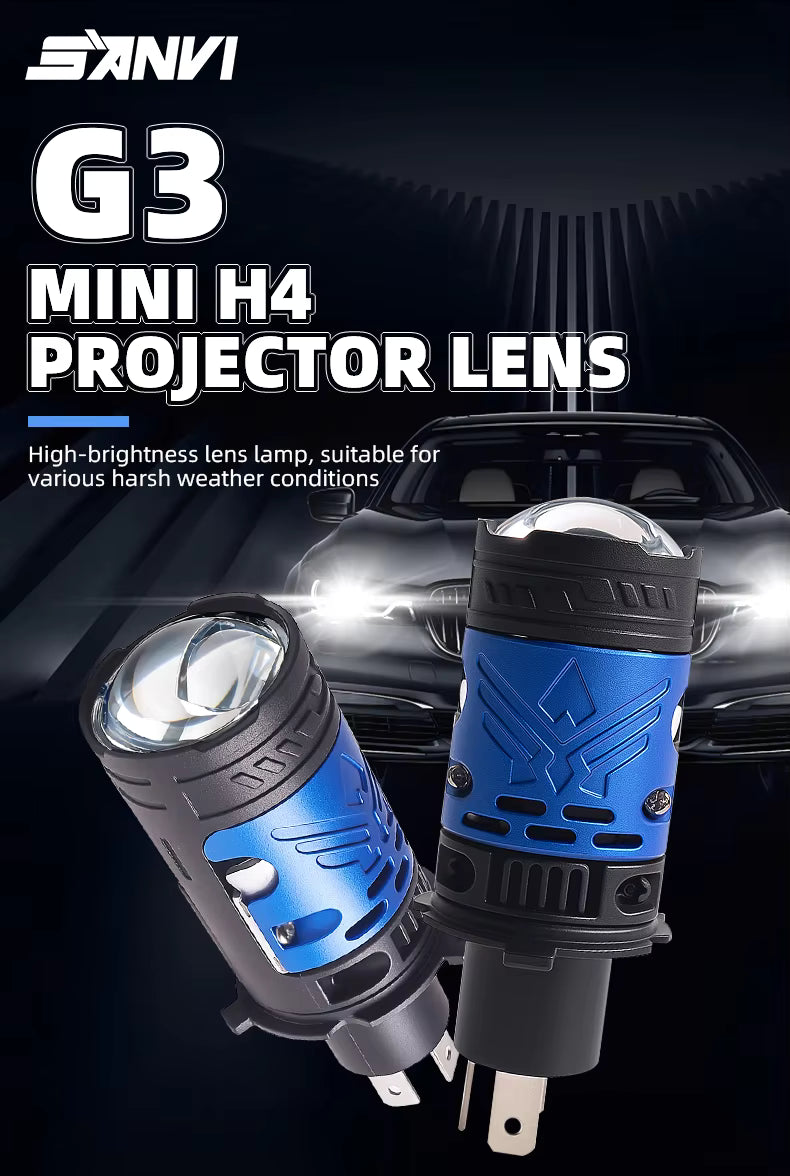 Velo Rev SANVI G3 H4 130W Bi-LED Headlight